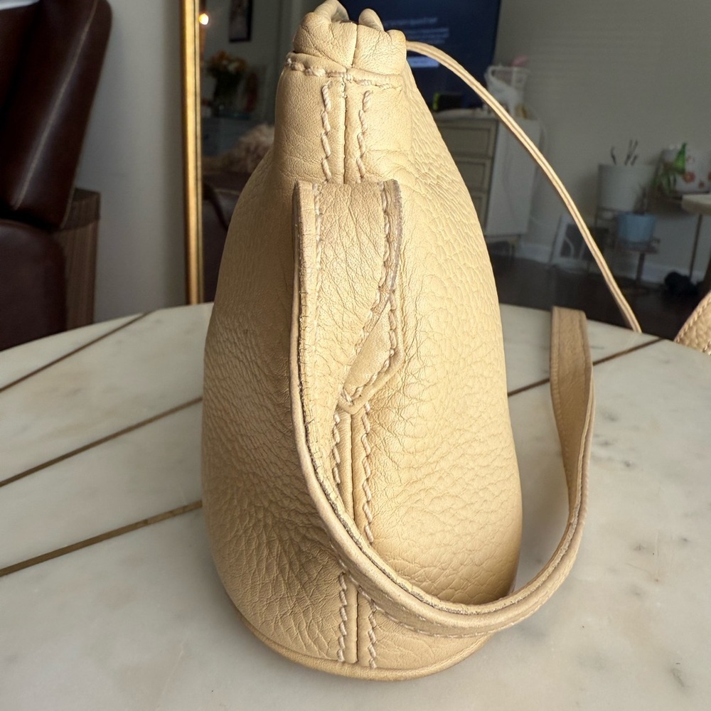 Coach Vintage Sonoma Small Zip Natural Grain Soft Milled Italy Leather Bag 4918 - Picture 5 of 16